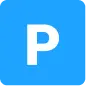 Zdjęcie przedstawiające piktogram informujący o parkingu